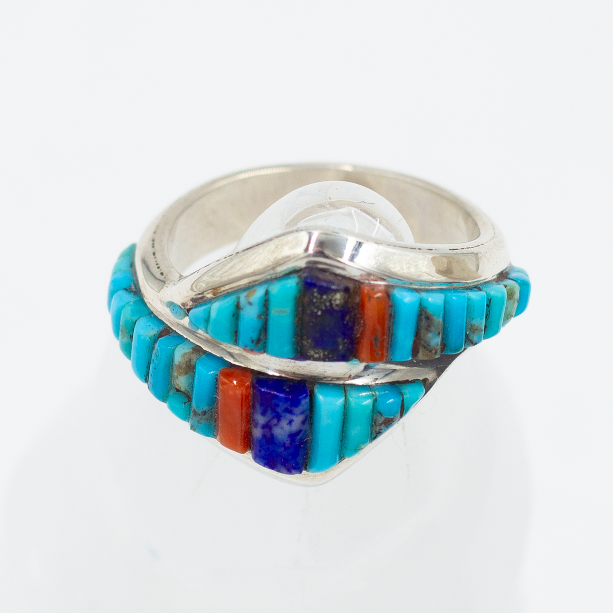 Gemstone Paintings by David Freeland Jr. | Navajo Weave Rings Collection