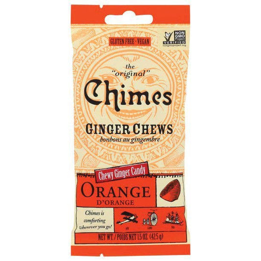 Chimes Orange Ginger Chews Candy