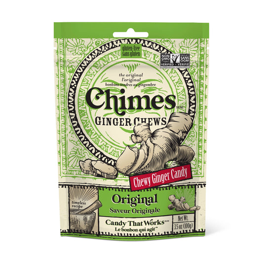 Chimes Original Ginger Chews Candy - 3.5 oz Bag