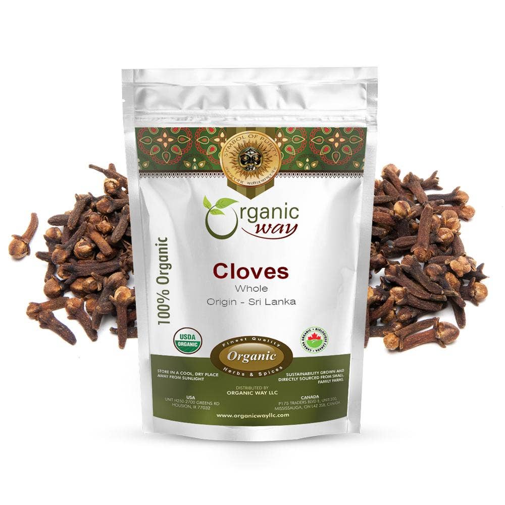 Organic Cloves (Whole) - USDA Certified | Origin - Sri Lanka