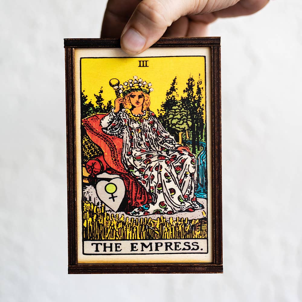 Tarot - 3 - The Empress Full Color Stash Box