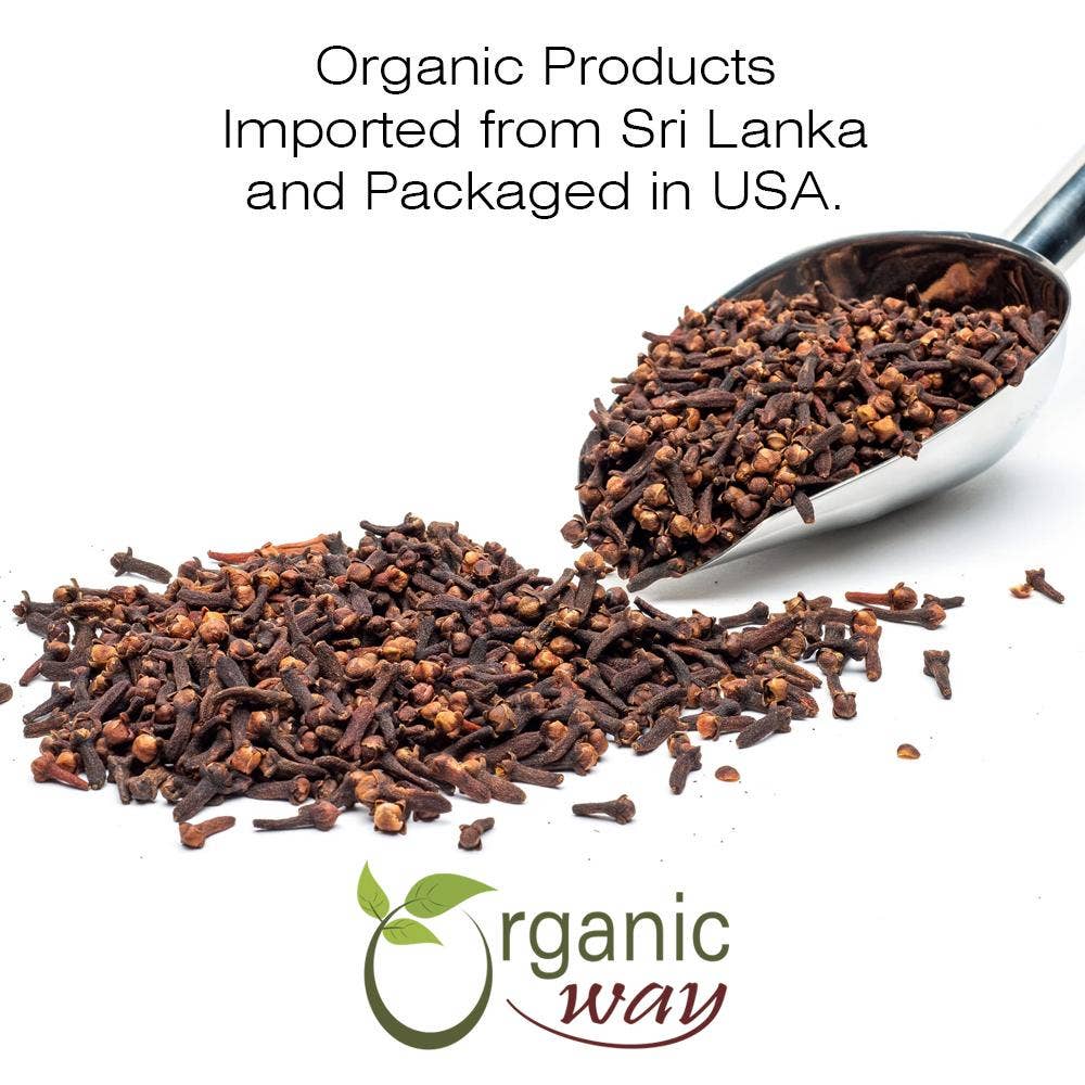 Organic Cloves (Whole) - USDA Certified | Origin - Sri Lanka