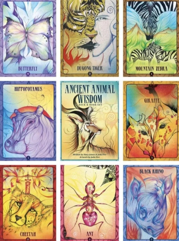 Ancient Animal Wisdom - Deck & Book Set