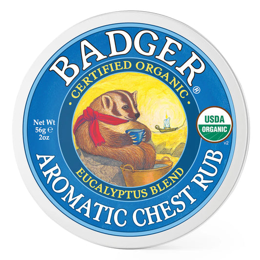 Badger Aromatic Chest Rub - Eucalyptus Blend