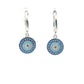 Pavé Evil Eye Huggie Earrings & Matching Pendants