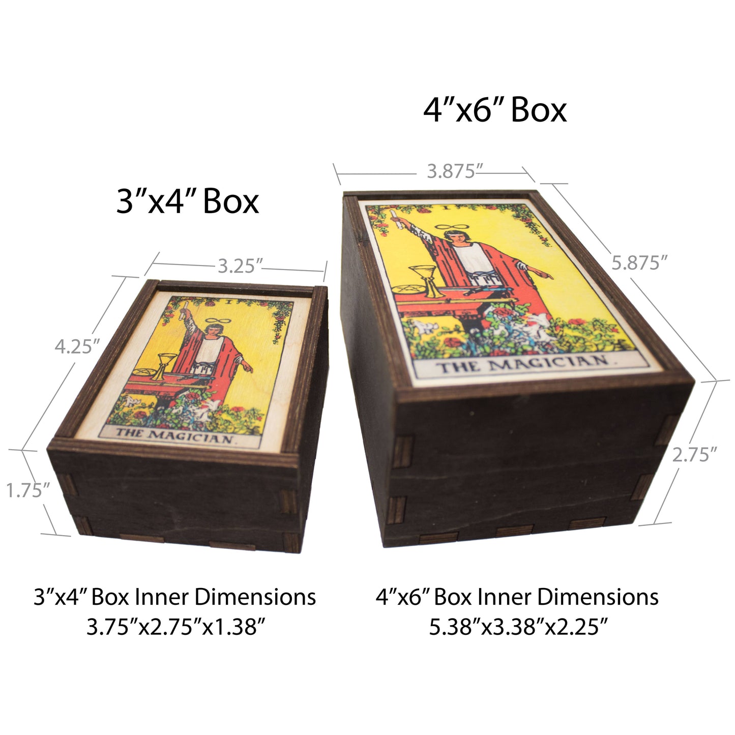 Tarot - 1 - The Magician Full Color Stash Box