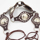 Segmented Mdamma Tie Belts  | Moroccan Leathers
