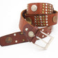 Leather Arabic Coin Belt | Moroccan Leathers