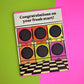 Laundromat Congratulations Card