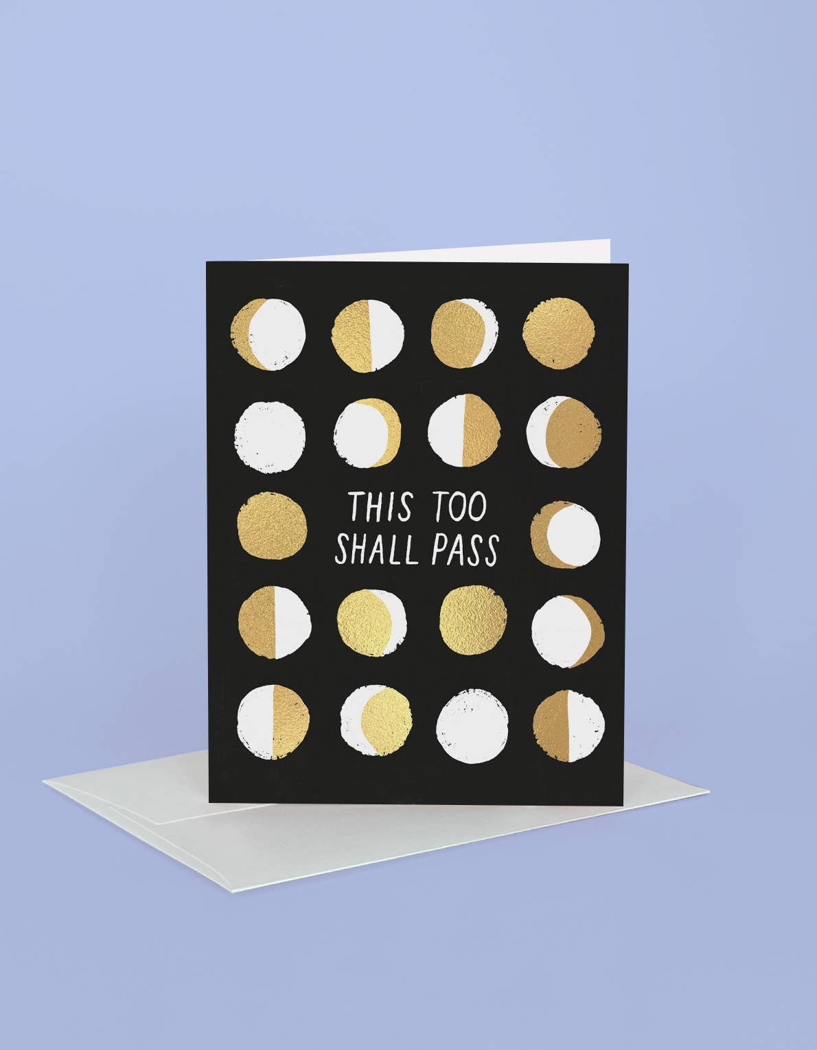 Moon Phases Greeting Card
