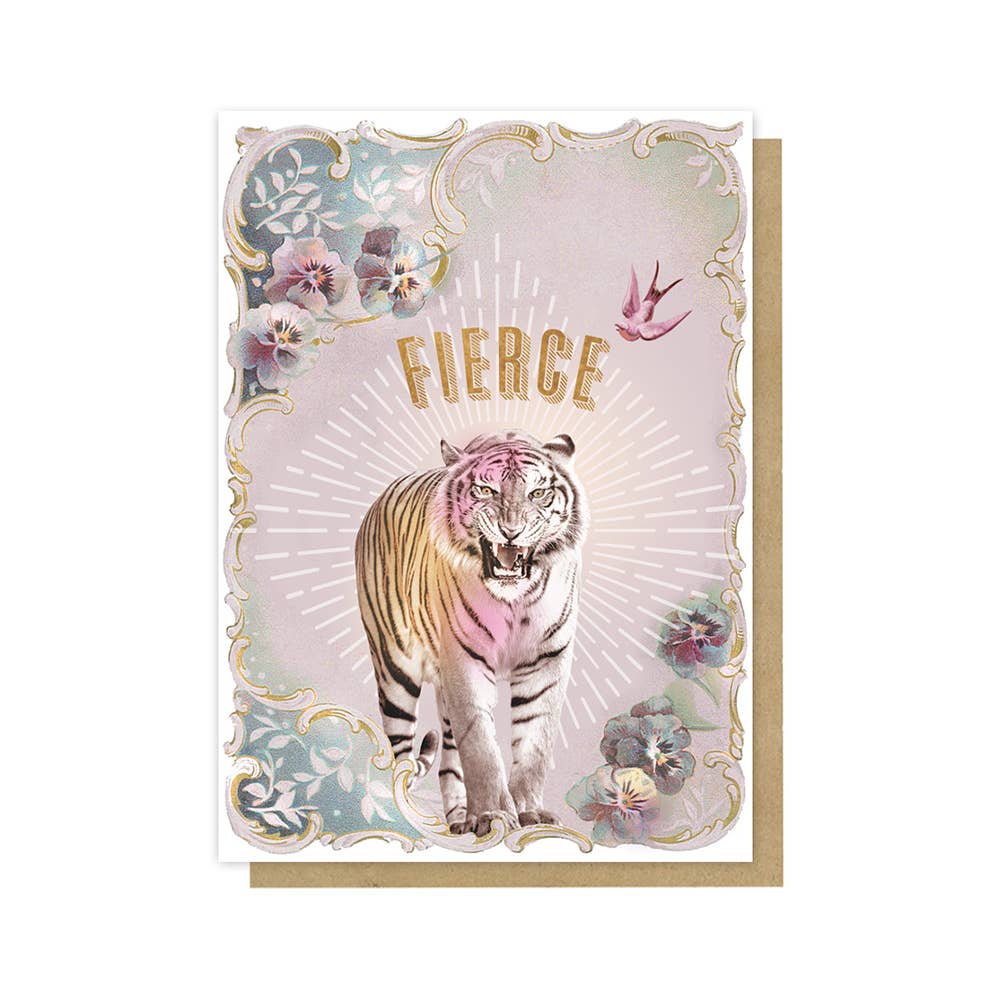 Greeting Card - Fierce