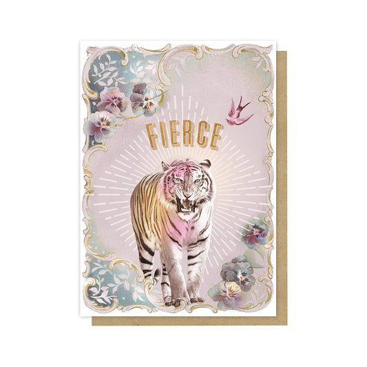 Greeting Card - Fierce