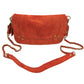 Chain Strap Suede Shoulder Bag | Moroccan Leathers