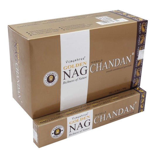 Vijayshree Golden Nag Chandan Incense | 15 or 40 grams