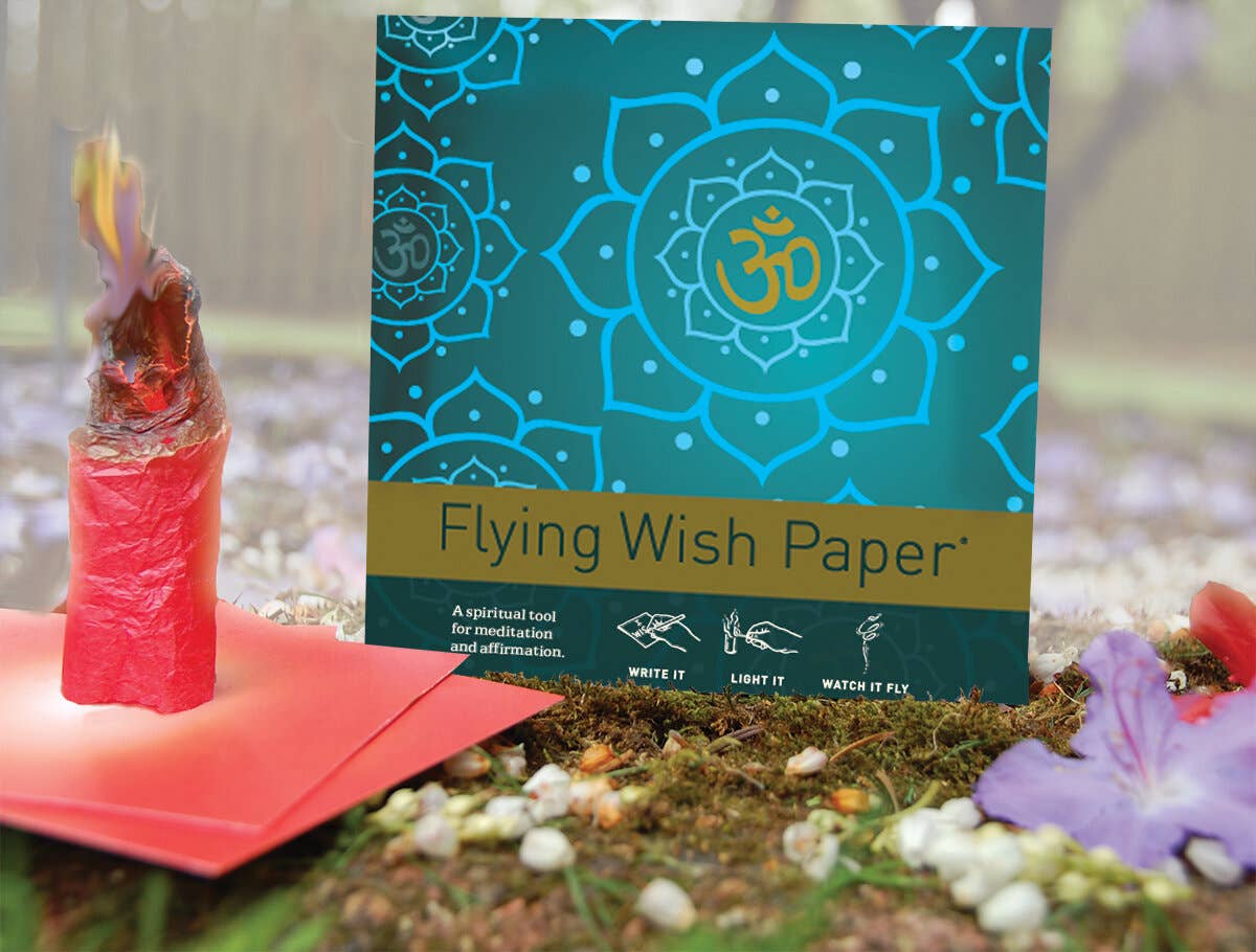 GOLDEN OM Wish Paper Kit