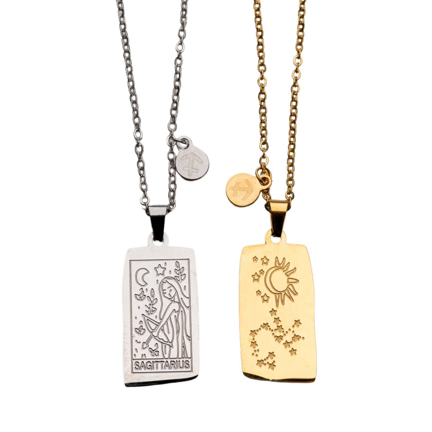 Zodiac Tarot Card & Astrology Necklace
