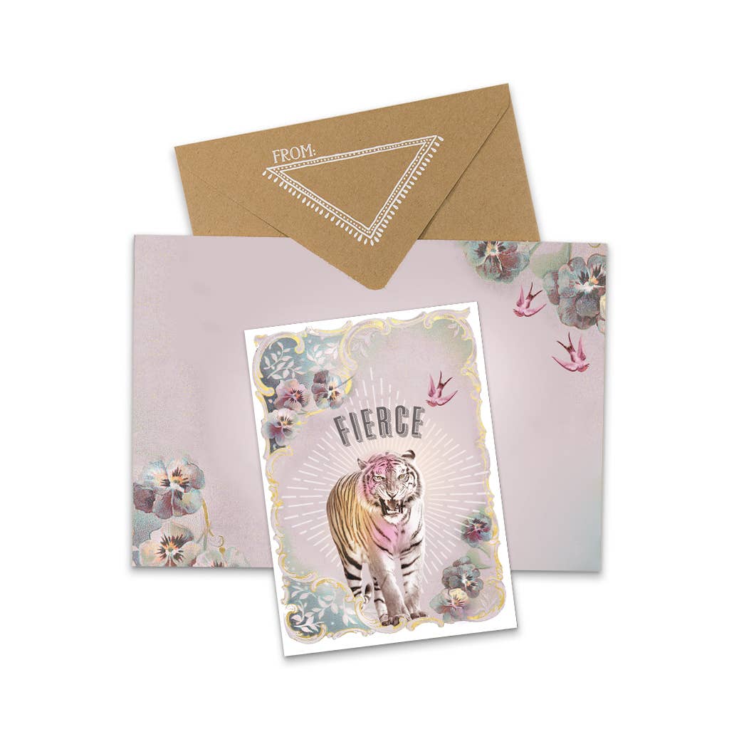 Greeting Card - Fierce