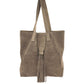 Drop Over Tassel Suede Tote | Moroccan Leathers