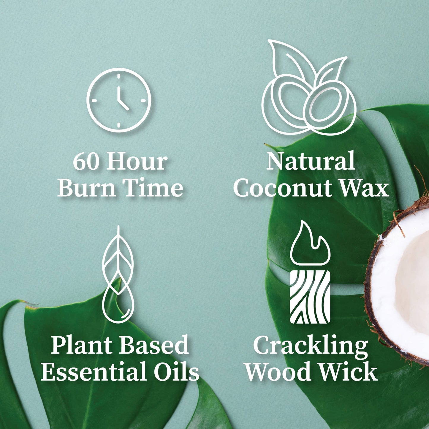 8oz Wood Wick Candle