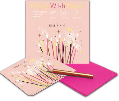 MAKE A WISH BIRTHDAY Wish Paper Kit