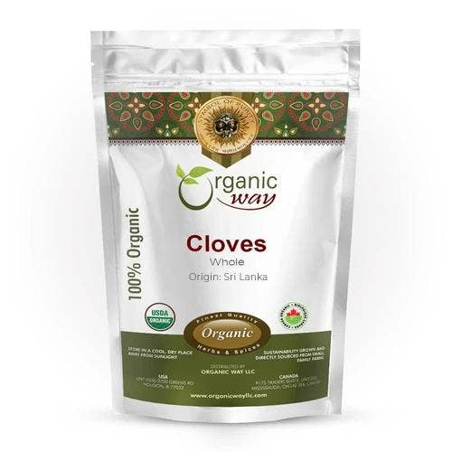 Organic Cloves (Whole) - USDA Certified | Origin - Sri Lanka