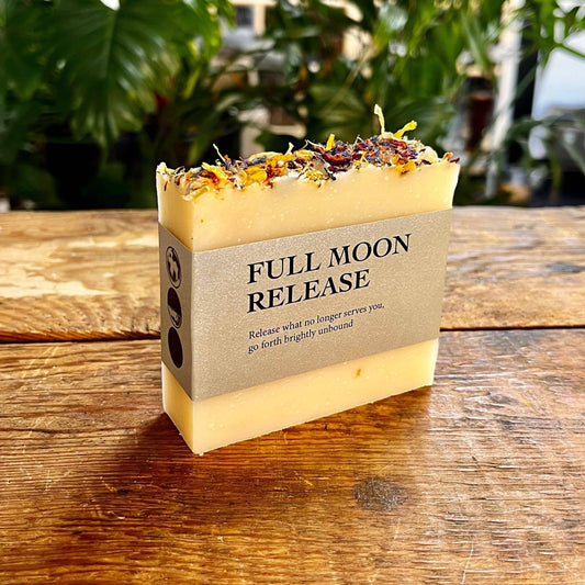 4oz Full Moon Release Goat's Milk Soap