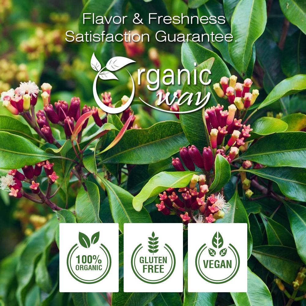 Organic Cloves (Whole) - USDA Certified | Origin - Sri Lanka