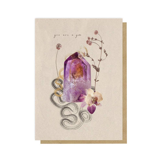 Greeting Card - Gem