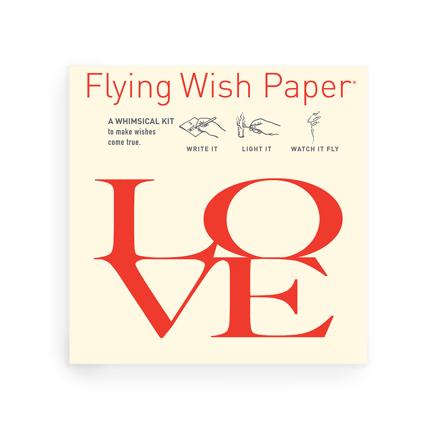 LOVE LETTERS Wish Paper Kit