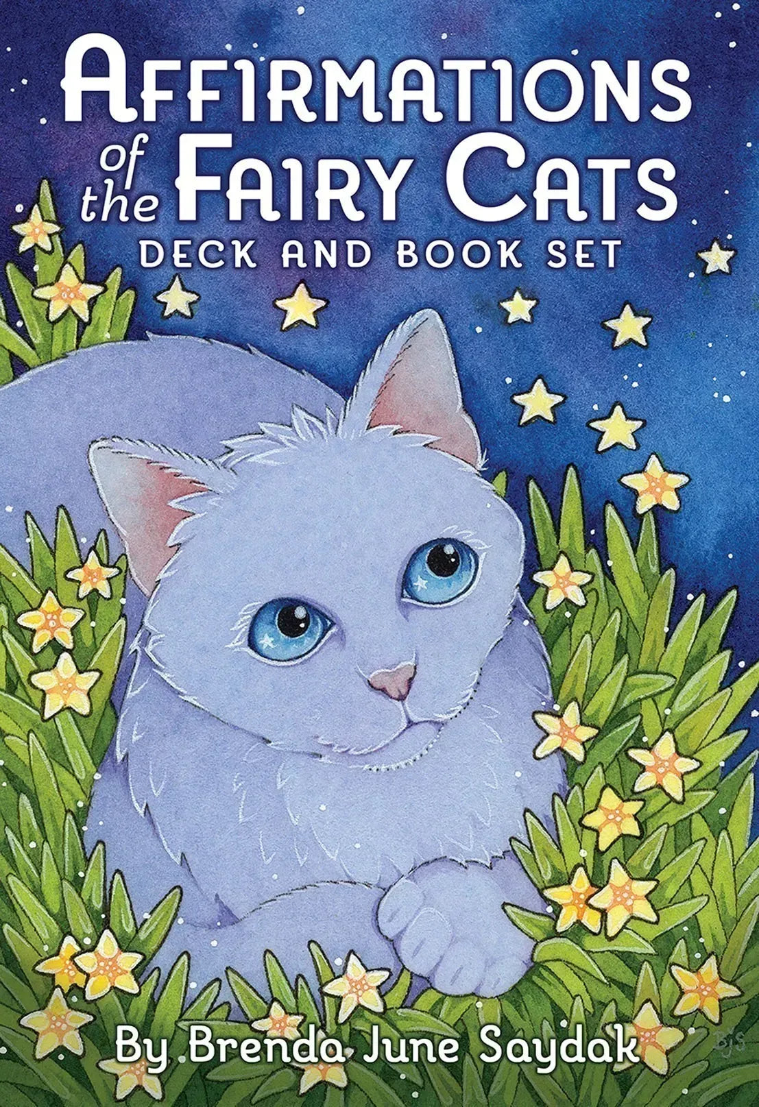 Affirmations of the Fairy Cats Deck and Book set