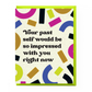 Your Past Self Congratulations Card
