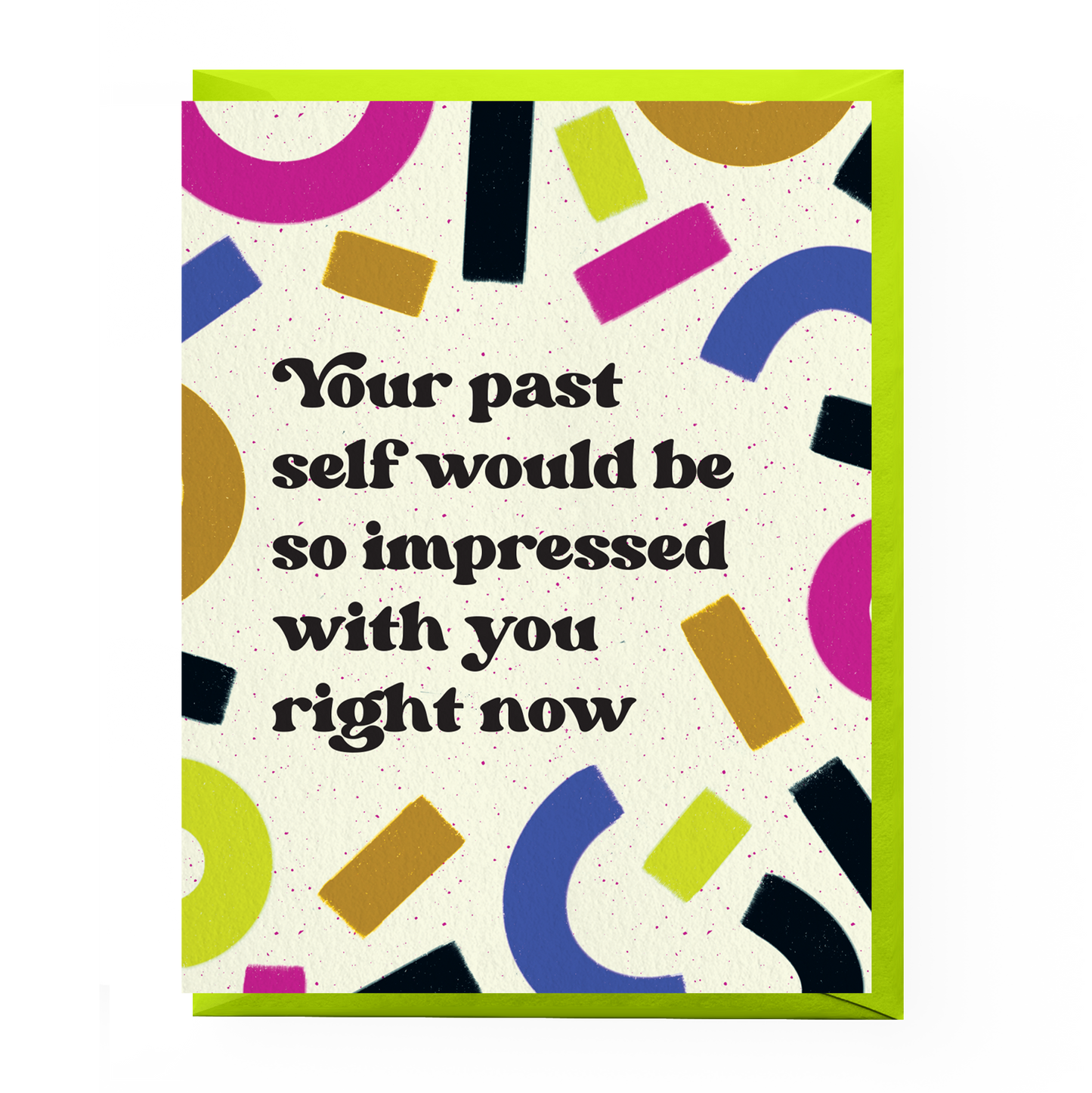 Your Past Self Congratulations Card