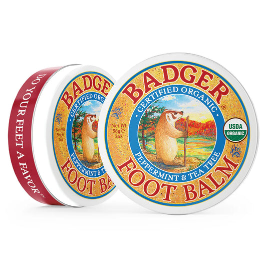 Badger Foot Balm - Peppermint & Tea Tree