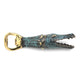 Bronze Alligator Bottle Opener Verdigris Finish