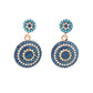 Pavé Evil Eye Stud Earrings