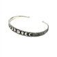 Oxidized Silver Moon Phases Cuff