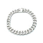 Sterling Silver Large Curb Chain Bracelet