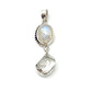 Bali Oval Herkimer Pendants