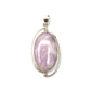 Silver Double Wire Kunzite Pendants