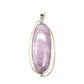 Silver Double Wire Kunzite Pendants