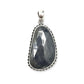 Faceted Sapphire Beaded Pendants