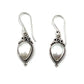 Bali Teardrop Gemstone Earrings
