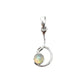 Circle Swirl Pendants Premium Stones