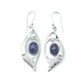 Swirl Dangle Gemstone Earrings
