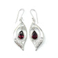 Swirl Dangle Gemstone Earrings