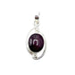 Silver Double Wire Gemstone Pendants Premium Stones
