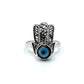 Hamsa Evil Eye Ring