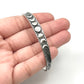 Oxidized Silver Moon Phases Cuff