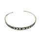 Oxidized Silver Moon Phases Cuff