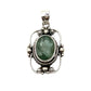Sterling Silver Victorian Mirror Pendants Premium Stones